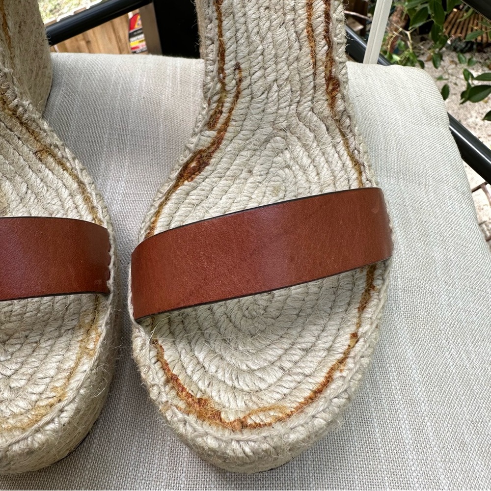 Authentic Saint Laurent Wedges size 10 - Picture 9 of 13